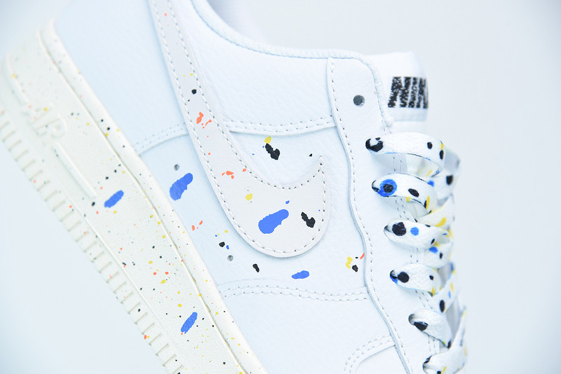 nike air force 1 low 07 lv8 paint splatter white cz0339-100